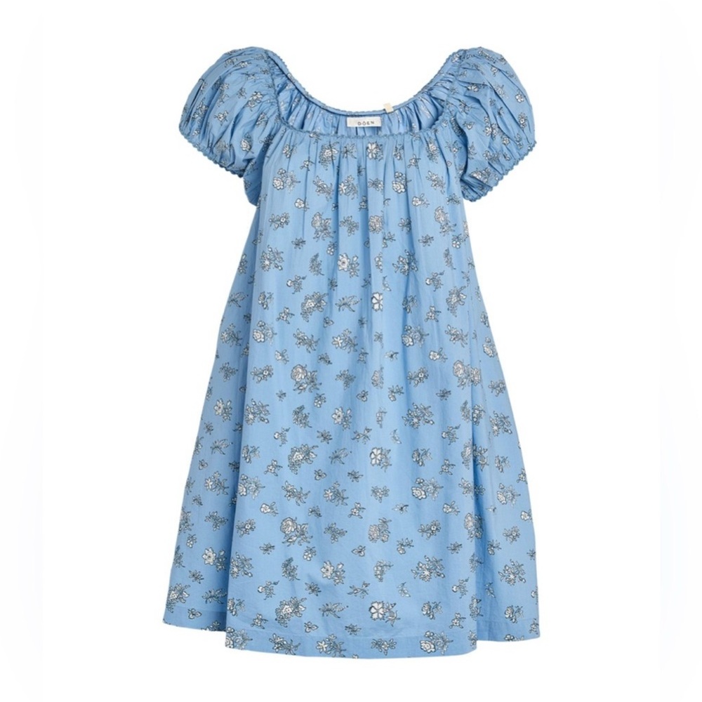 Doen Julie dress in Sky Bouton de Rose, M